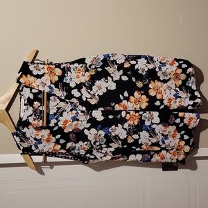 Rose + Olive Floral Sheer Blouse